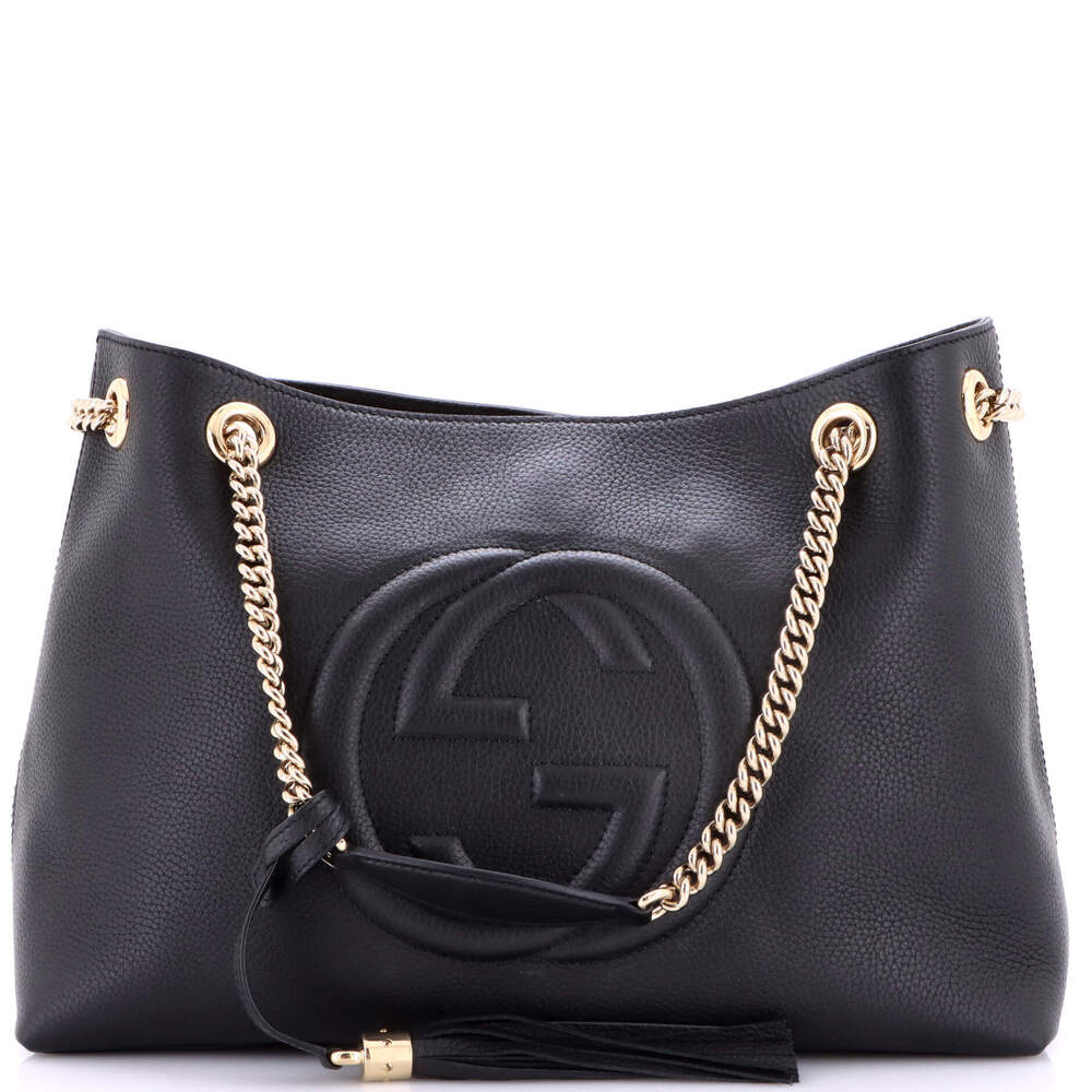 Gucci Medium Soho Chain Strap Shoulder Bag Leather